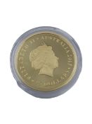 Queen Elizabeth II Australia 2015 gold proof full sovereign (25 dollars) coin