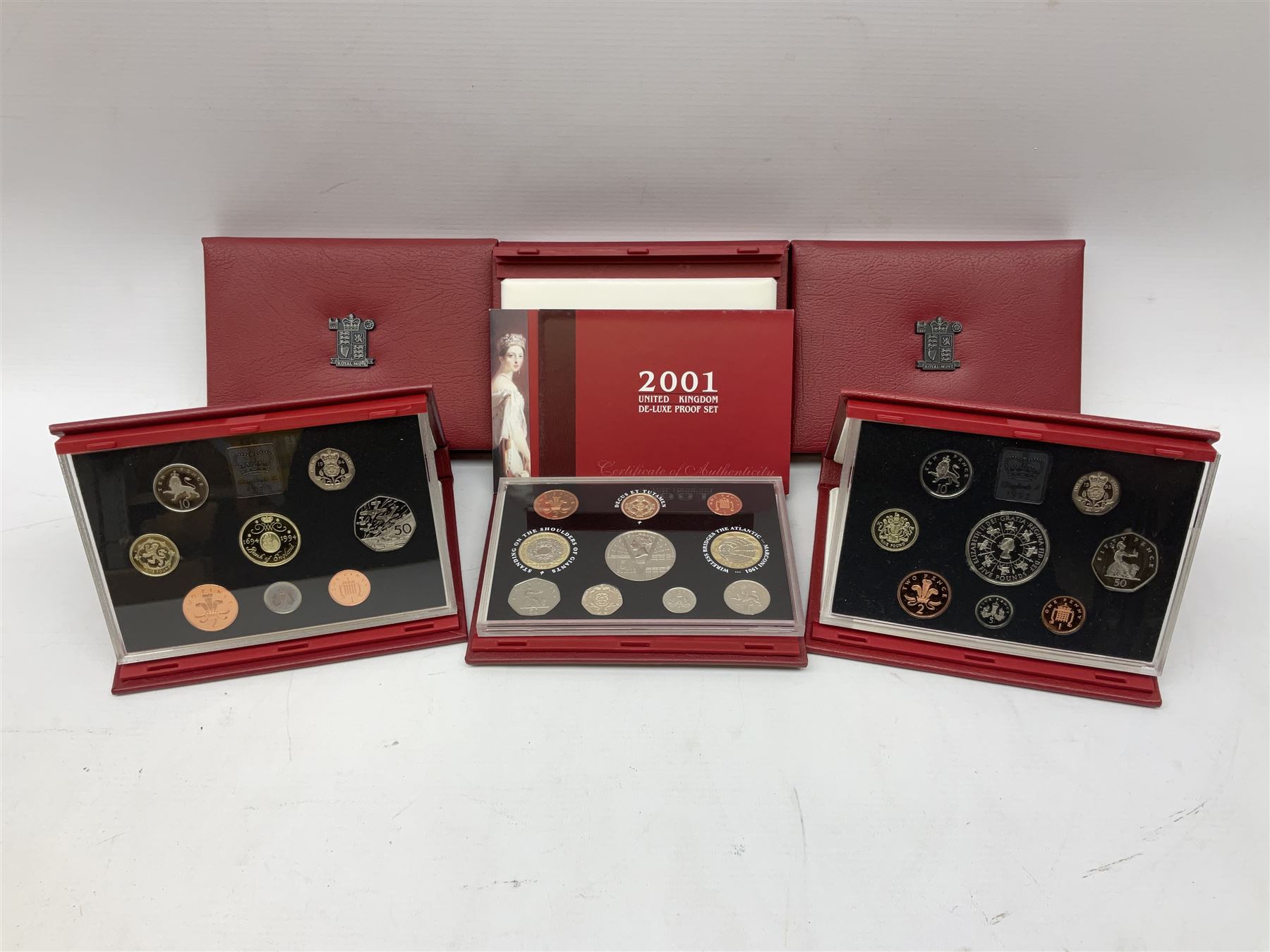 Six The Royal Mint United Kingdom proof coin collections - Image 12 of 12