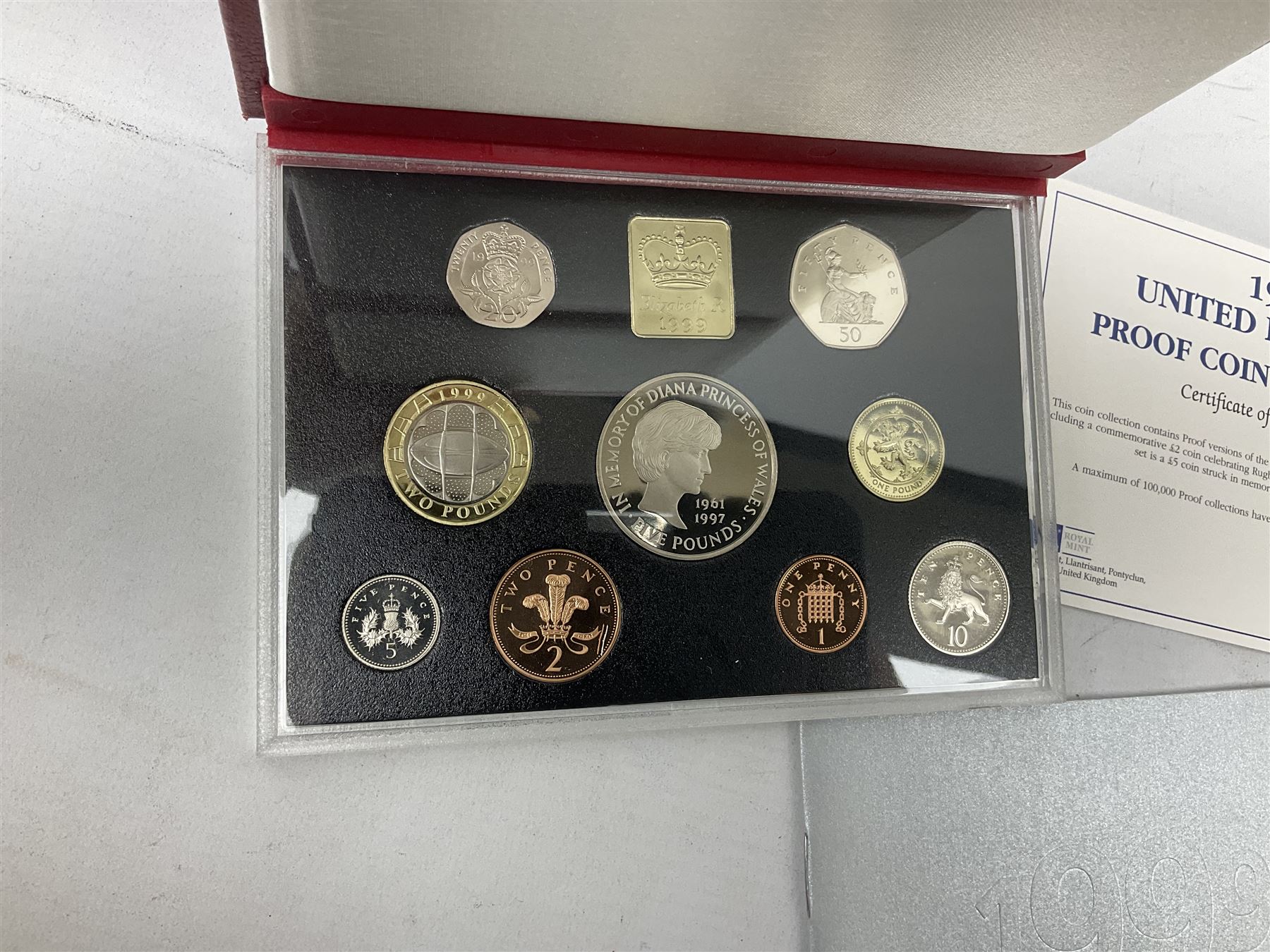 Six The Royal Mint United Kingdom proof coin collections - Image 11 of 12