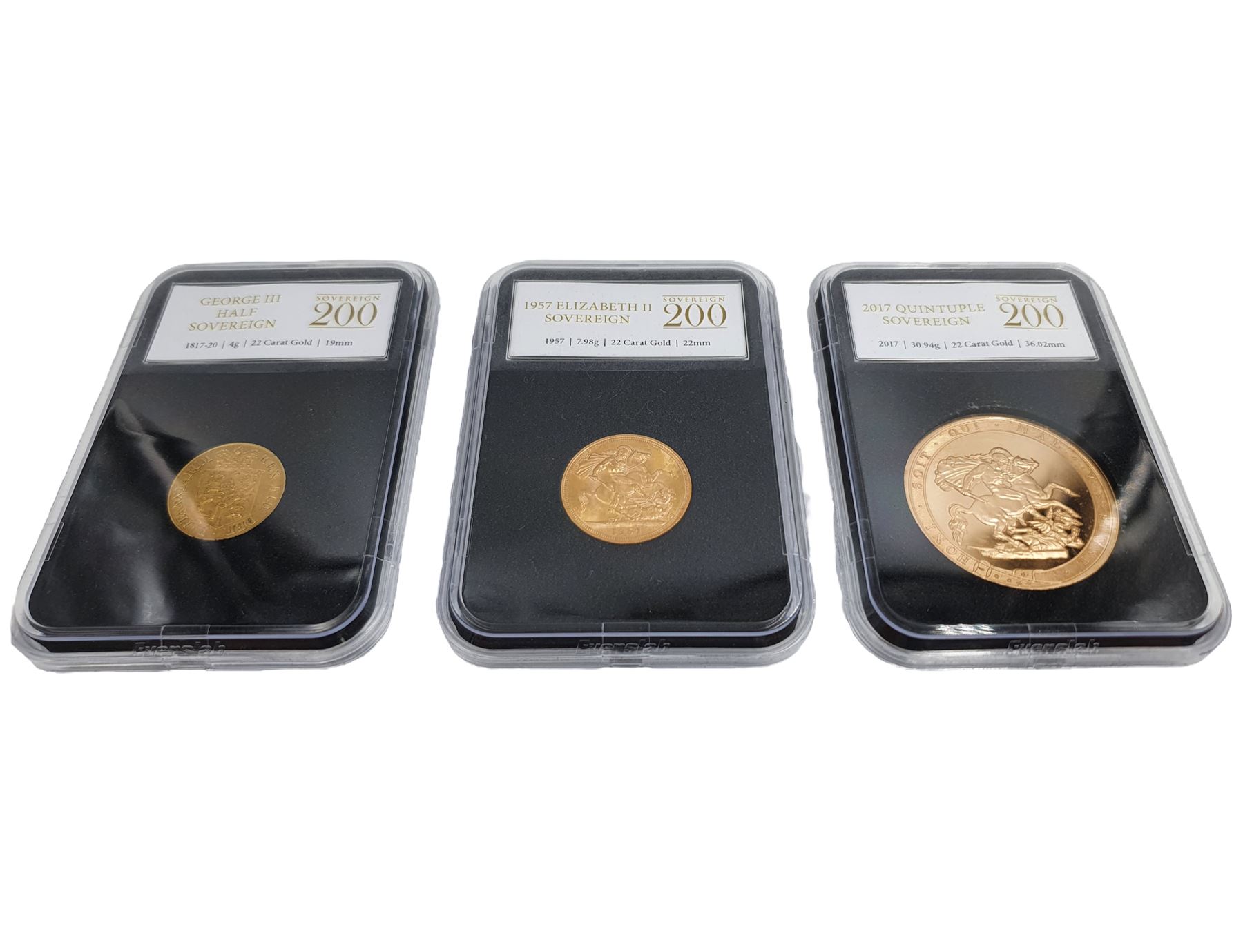 The 'Bicentenary Fractional Sovereign Set'