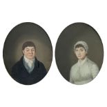 English School (Early 19th century): Husband and Wife