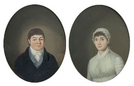 English School (Early 19th century): Husband and Wife