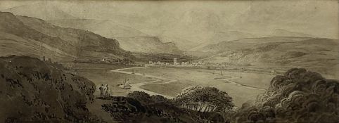 Rev. James Bourne (British 1773-1854): 'Neath Town' near Swansea Wales