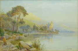 Walter Stuart Lloyd (British fl.1875-1929): Kilchurn Castle - Loch Awe Scotland