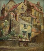 Owen Bowen (Staithes Group 1873-1967): New Road Robin Hood's Bay