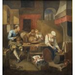 Dutch School (18th/19th century): Family Interior Scene