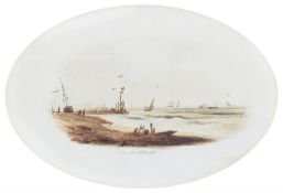 George Weatherill (British 1810-1890): Shipping off the Yorkshire Coast