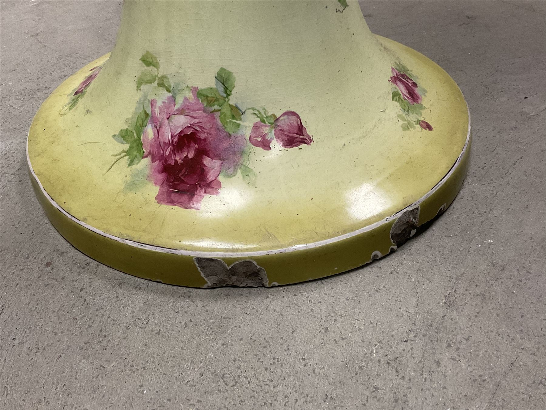 An early 20th century ceramic jardiniere on stand - Image 5 of 5