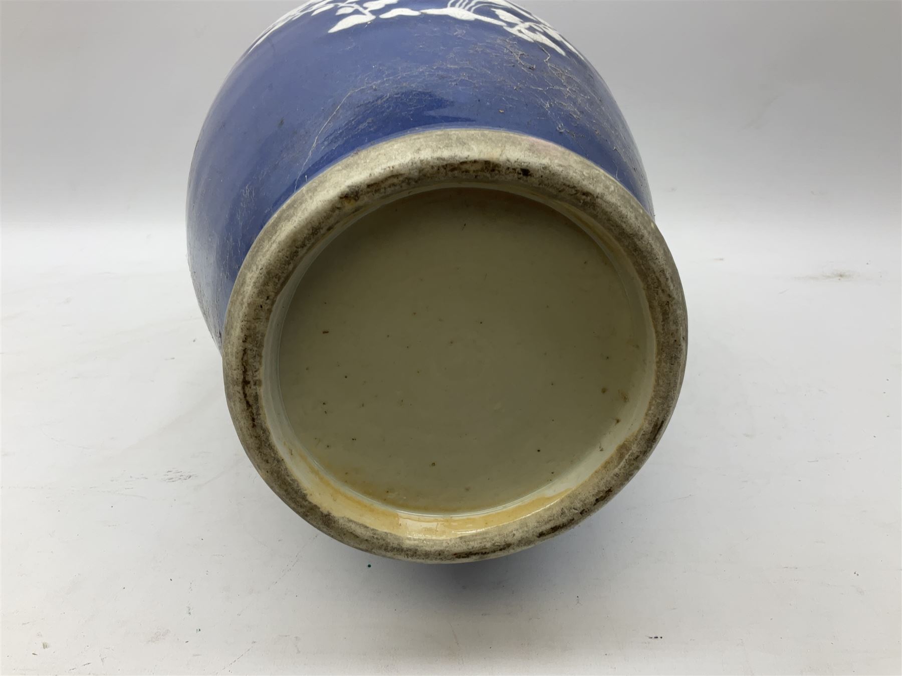 Chinese blue and white floor vase - Image 7 of 7