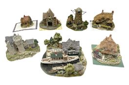 Seven Lilliput Lane cottages