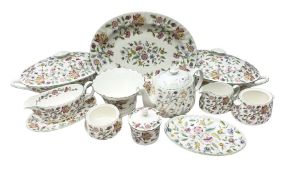 Minton Haddon Hall pattern tea and dinnerwares