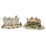 Two limited edition Lilliput Lane cottages