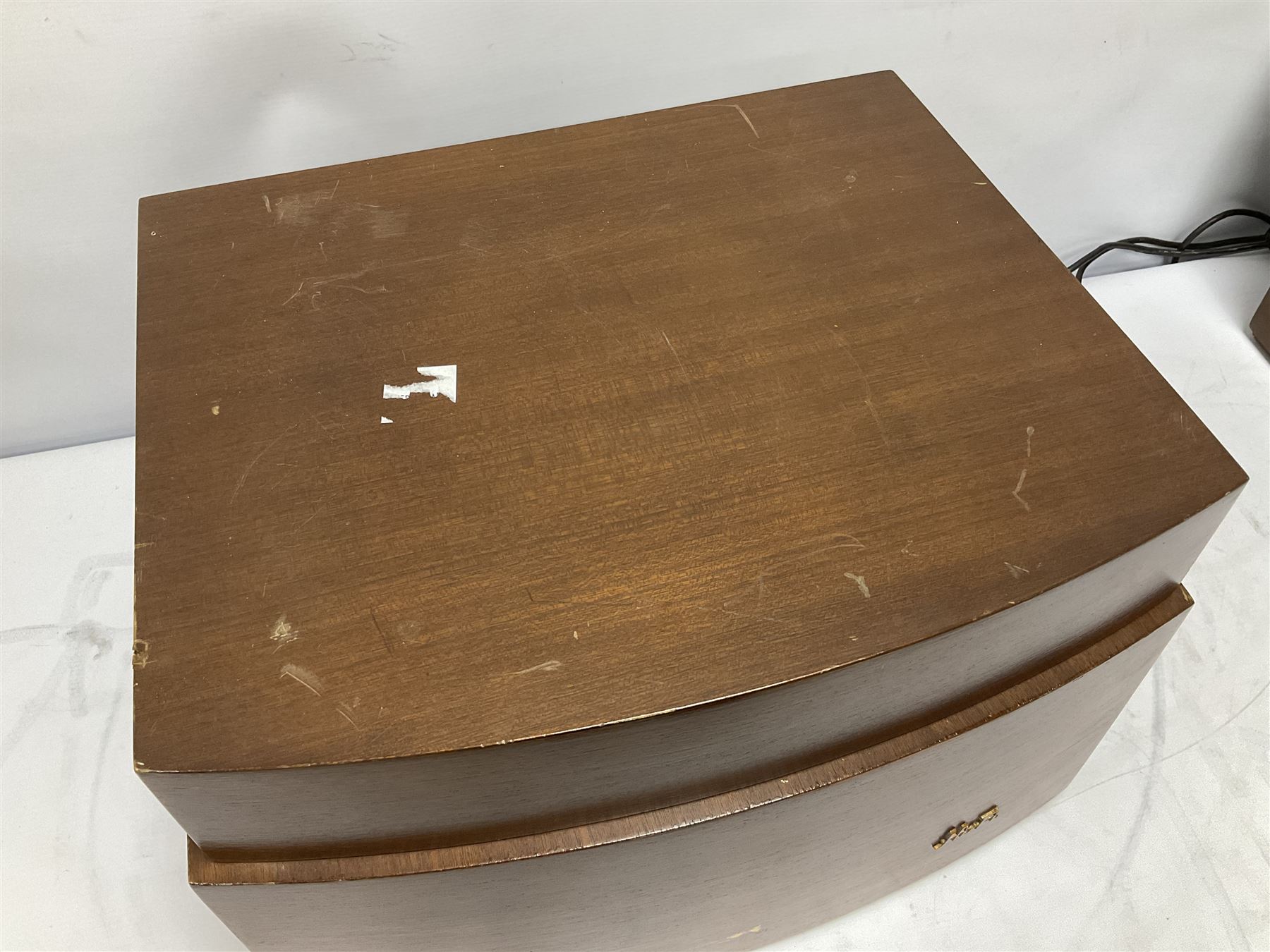 Three 1950s Pye Black Box Hi-Fi gramophones in mahogany cases - Image 11 of 11