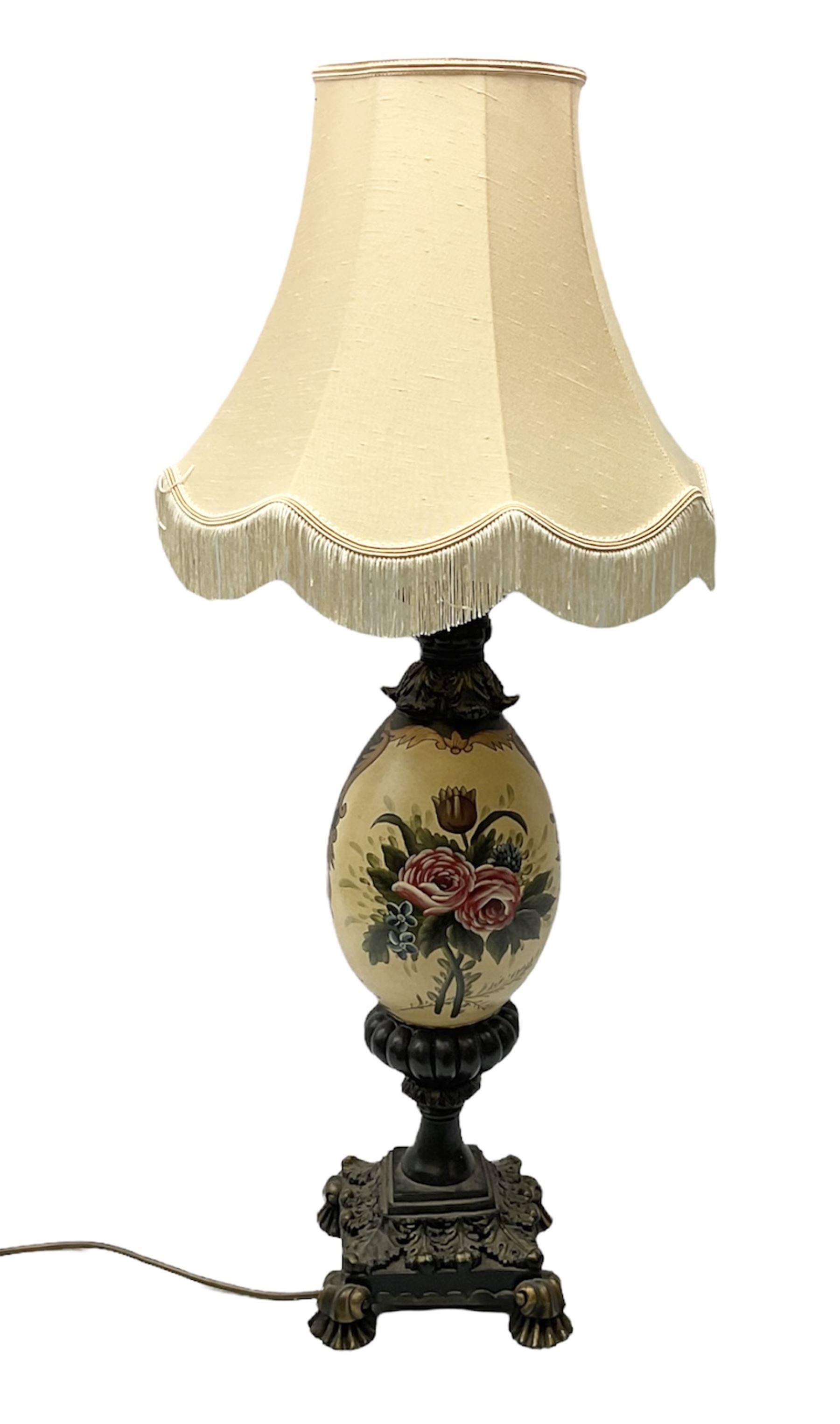 Late 19th/early 20th century table lamp