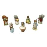 Seven Beswick Beatrix Potter figures