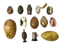 Collection of early 20th century and later thimble holders