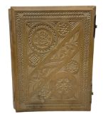 Edwardian sycamore bible box