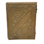 Edwardian sycamore bible box