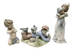 Three Lladro figures