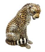 Ronzan fireside model of a cheetah