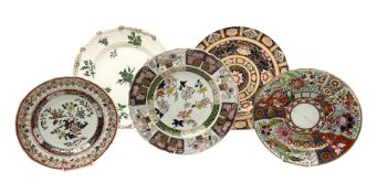 Group of 19th century plates