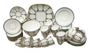 Victorian Davenport part tea service