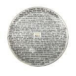 Grayson Perry RA (b.1960) 100% Art plate