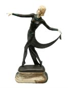 Art Deco style bronze