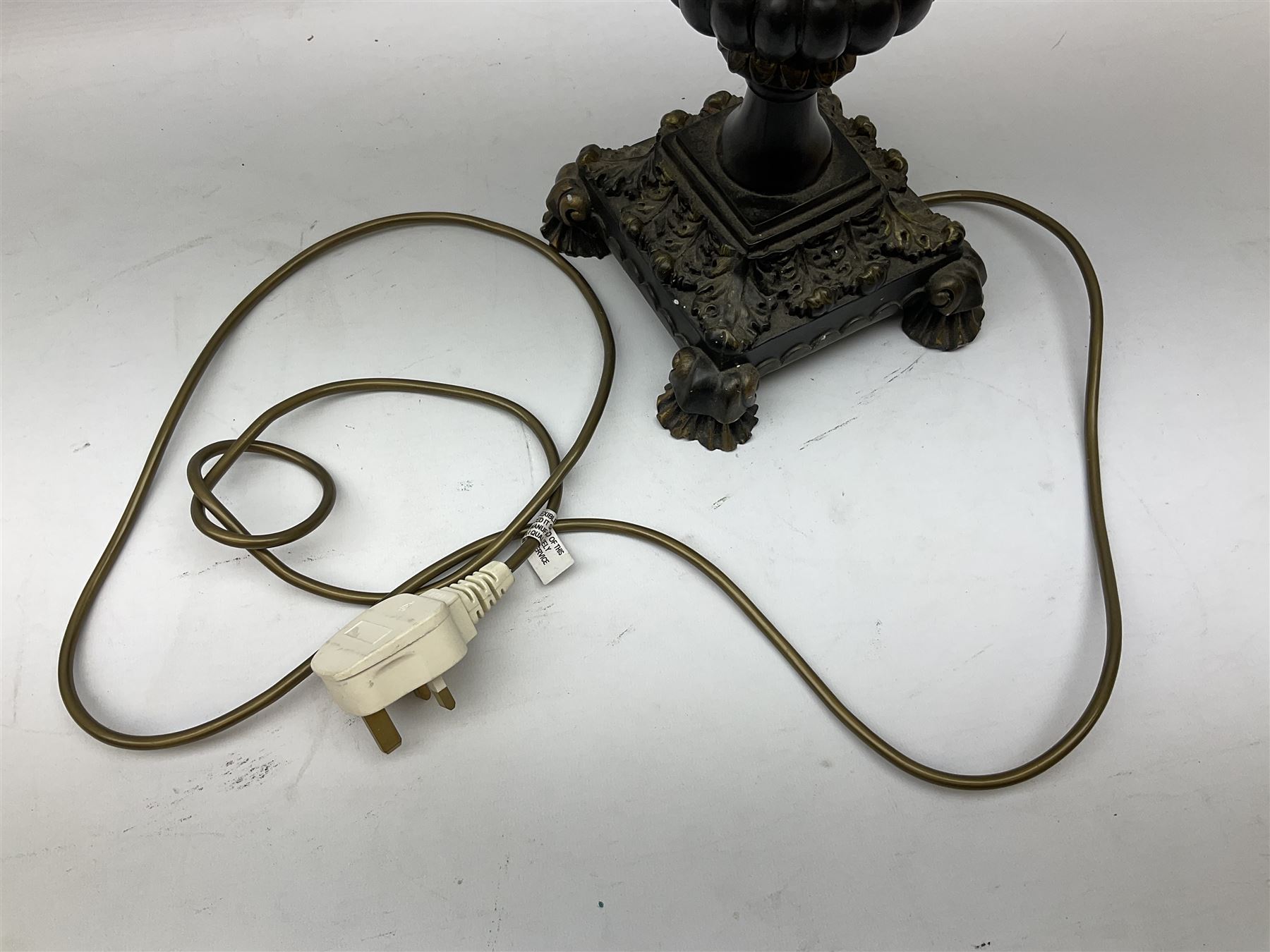 Late 19th/early 20th century table lamp - Image 7 of 8