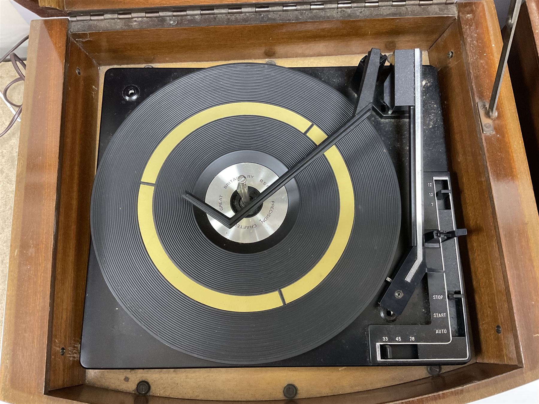 Three 1950s Pye Black Box Hi-Fi gramophones in mahogany cases - Image 2 of 11