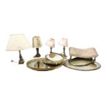 Three decorative mirrors