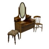 Edwardian mahogany dressing table