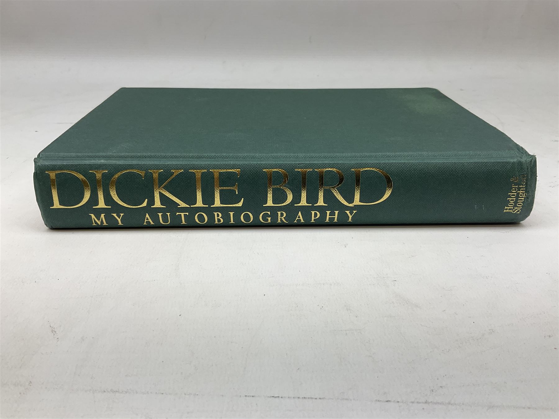 Signed Dickie Bird 'My Autobiography' first edition 1997 hardback - Image 2 of 7