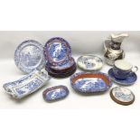 Group of 19th century and later ceramics