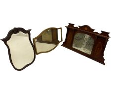 Edwardian overmanlte mirror