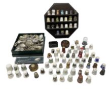 Large collection of thimbles