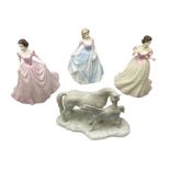 Three Royal Doulton figures