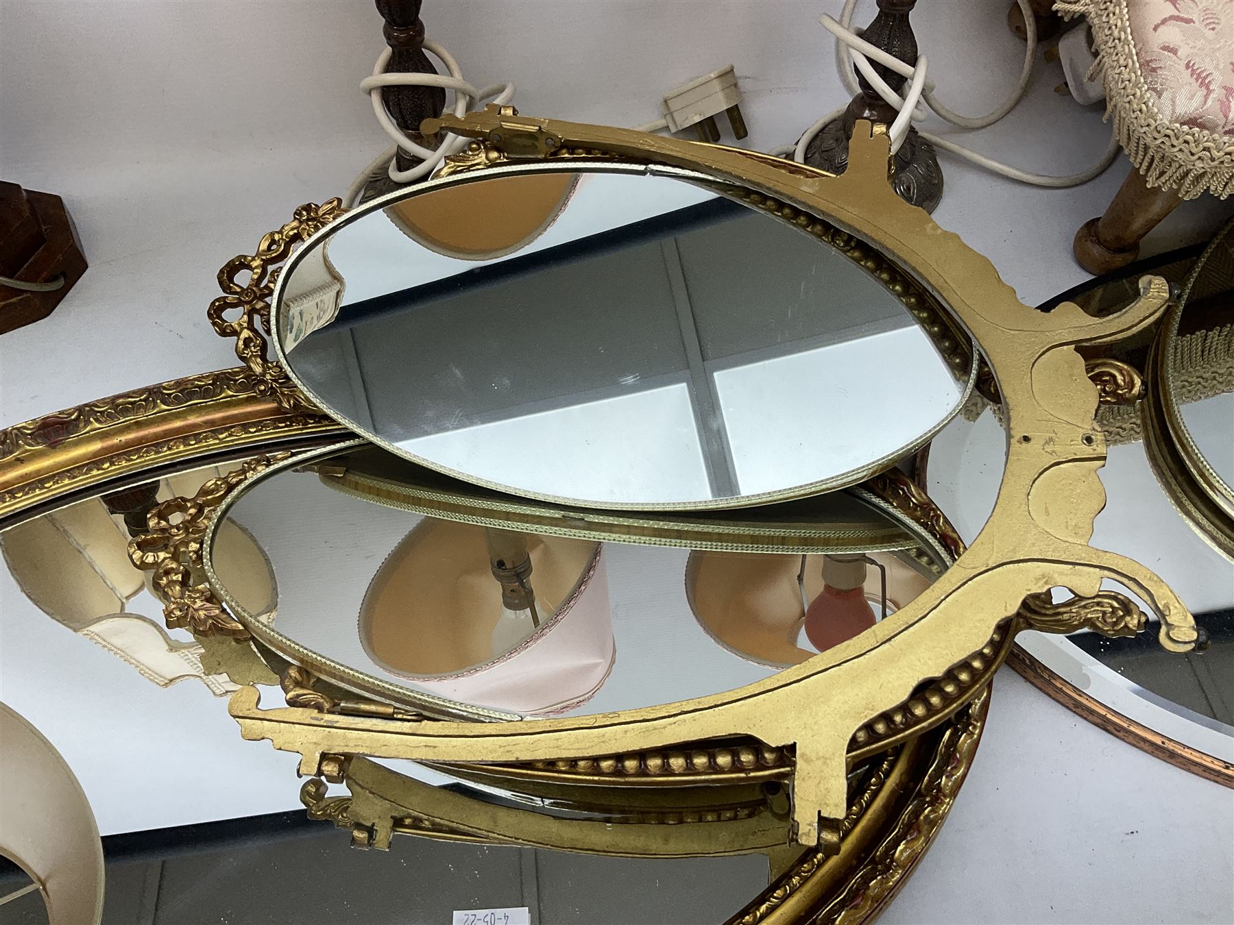 Three decorative mirrors - Image 2 of 8