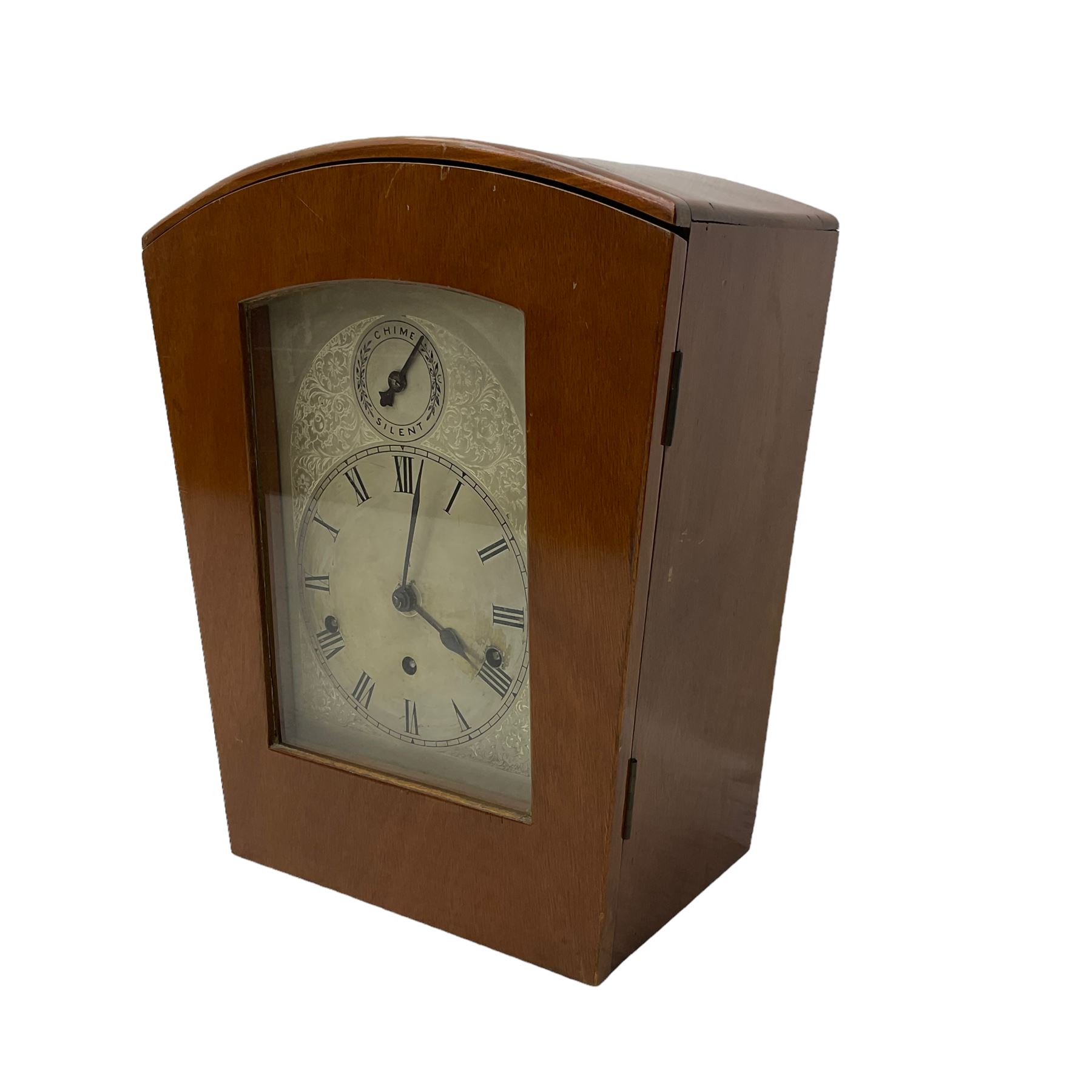 Westminster chiming clock in later case - Image 2 of 2