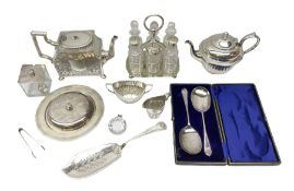 Group of silver plate