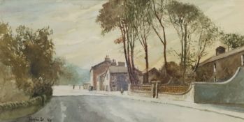 Joseph Pighills (British 1902-1984): 'The Main Street Lothersdale'