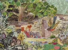 Penny Wicks (British 1949-): 'The Secret Garden Masham'