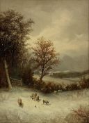 Andrew Adie Dalgleish (Scottish exh.1880-1904): 'Winter Ayrshire'