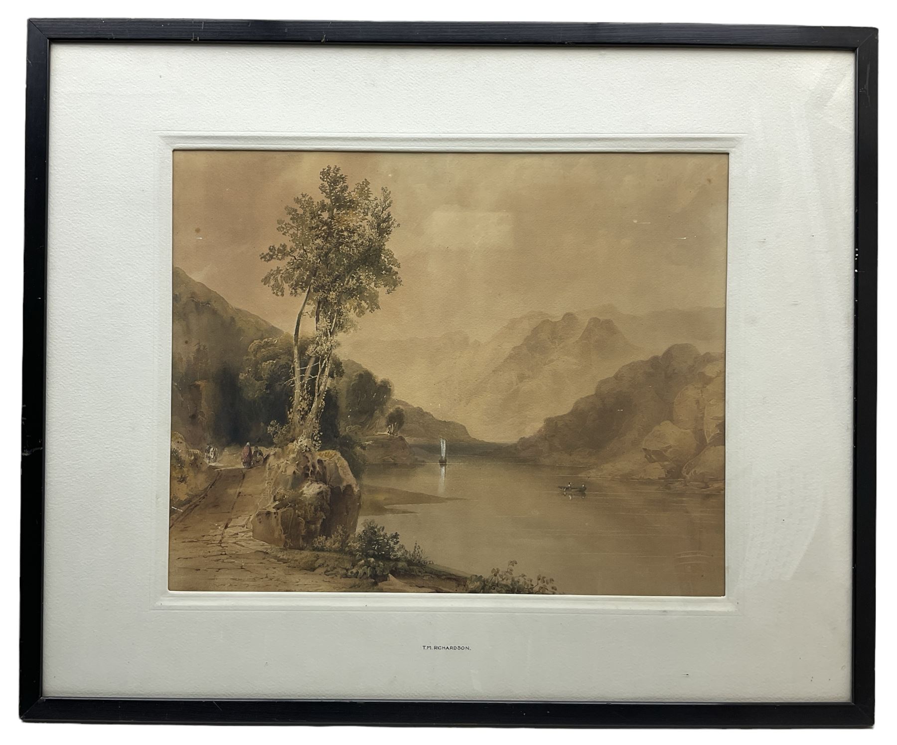 Thomas Miles Richardson Junior (British 1813-1890): 'Lake District - Image 2 of 2