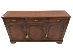 Georgian design mahogany sideboard