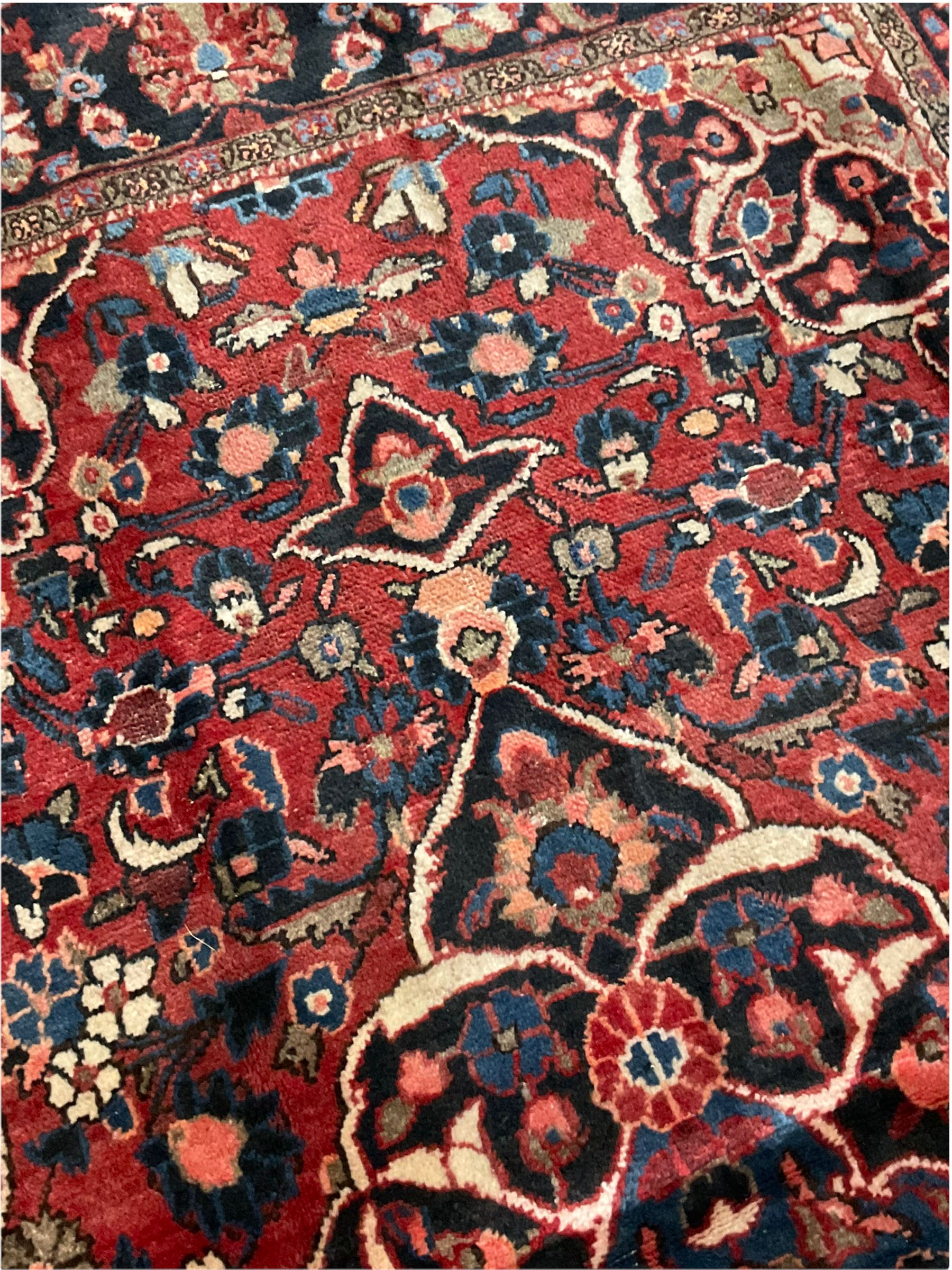 Persian Hamadan rug - Image 2 of 6