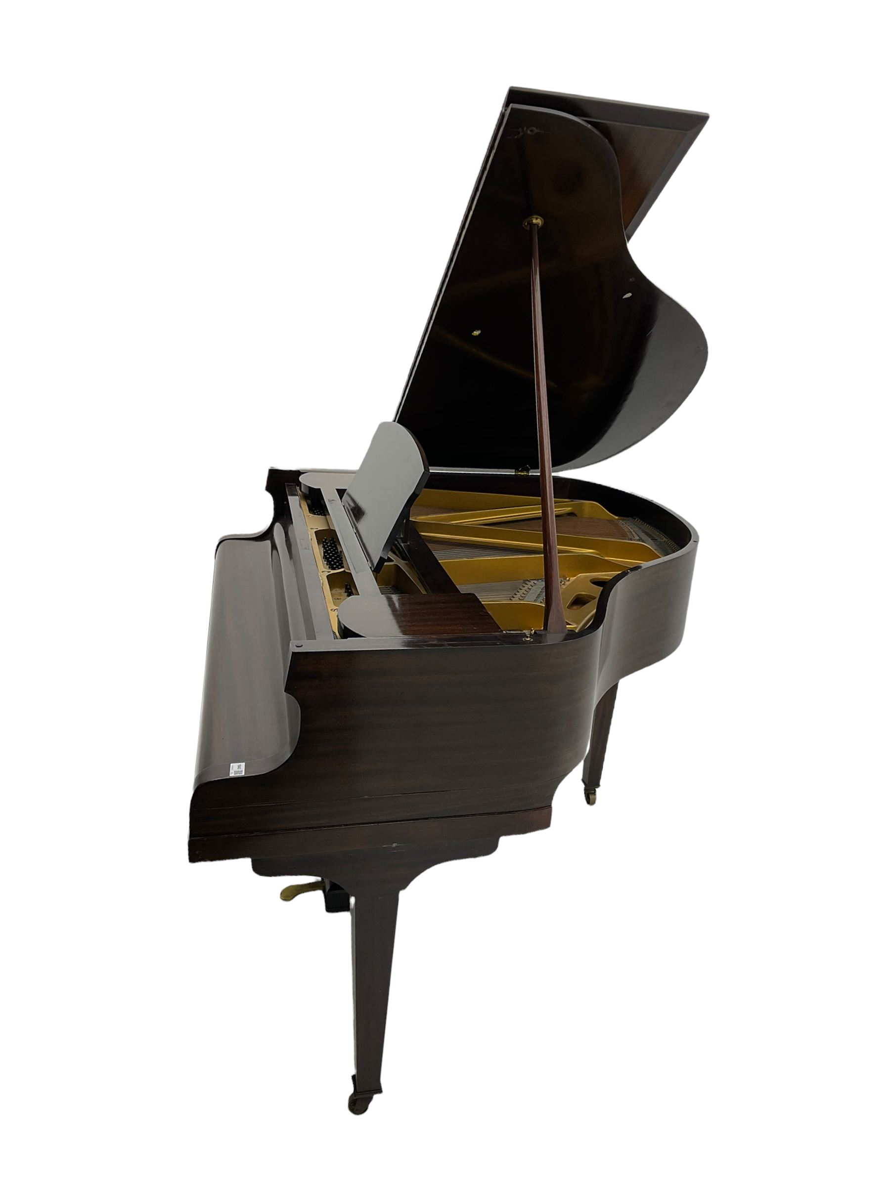 A mid 20th century English baby grand piano by Osbert - Image 4 of 7