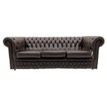 Chesterfield style three seat sofa