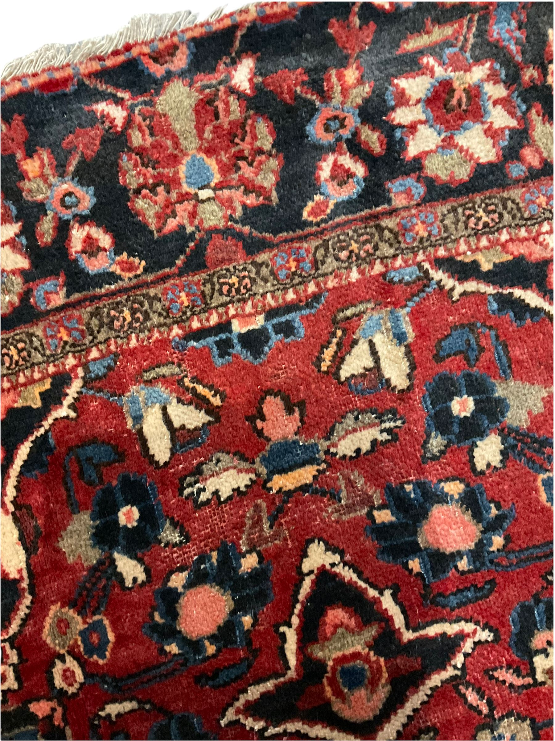 Persian Hamadan rug - Image 5 of 6