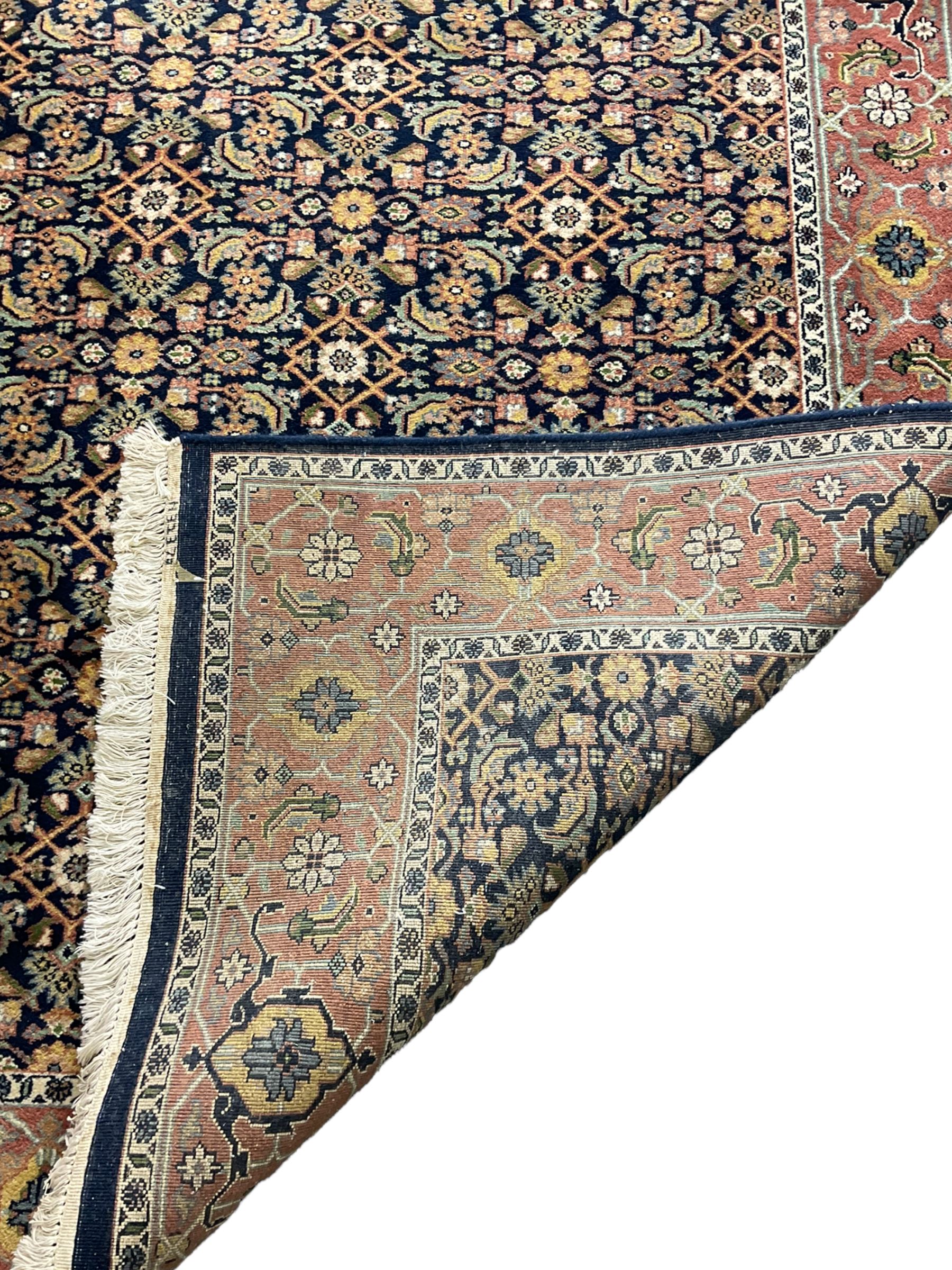 Persian blue ground rug - Image 4 of 4